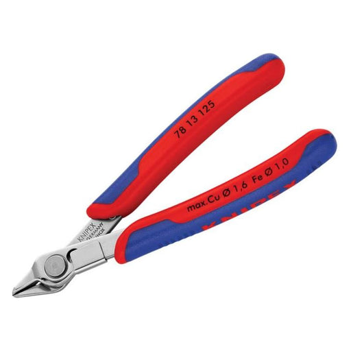 Knipex Electronic Super Knips® with Lead Catcher Multi-Component Grip 125mm Knipex - RockBottom Northampton
