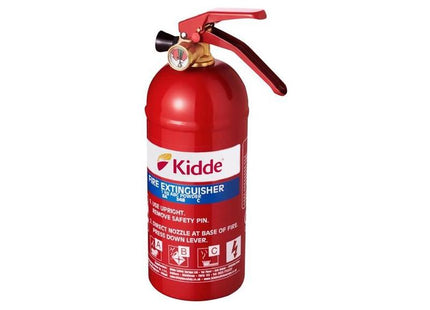 Kidde Multipurpose Fire Extinguisher 1.0kg ABC Kidde - RockBottom Northampton