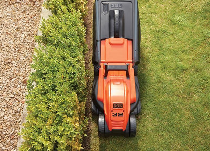 BLACK + DECKER BEMW451 Electric Lawnmower 32cm 1200W 240V BLACK + DECKER - RockBottom Northampton
