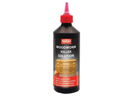 Rentokil Woodworm Killer Solution 500ml Rentokil - RockBottom Nothampton