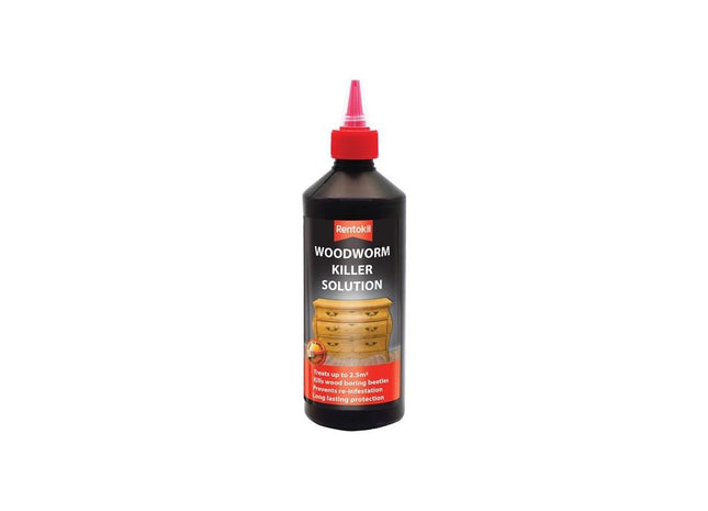 Rentokil Woodworm Killer Solution 500ml Rentokil - RockBottom Nothampton