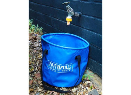 Faithfull Collapsible Bucket 12 litre Faithfull - RockBottom Northampton
