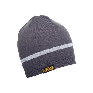 Dewalt Power Tools Knitted Beanie Hat - Grey DeWALT Power Tools - RockBottom Northampton