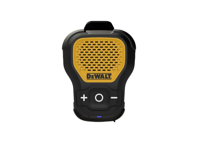 Dewalt Telecoms Jobsite Pro Wearable Speaker DEWALT Telecoms - RockBottom Northampton