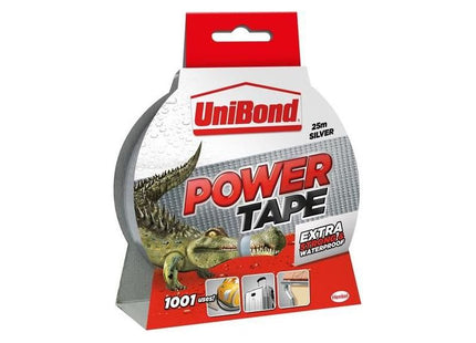 Unibond DIY Power Tape Silver 50mm x 25m UniBond - RockBottom Northampton
