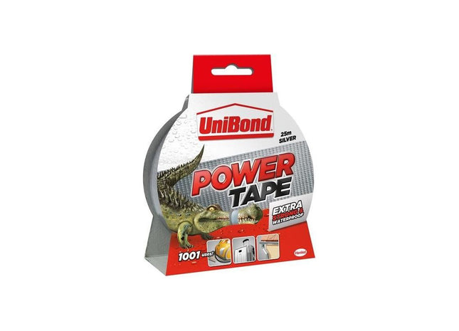 Unibond DIY Power Tape Silver 50mm x 25m UniBond - RockBottom Northampton