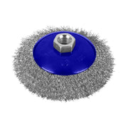 Bluespot Tools Steel Bevel Wire Cup Brush 115mm M14 X 2 BlueSpot Tools - RockBottom Northampton