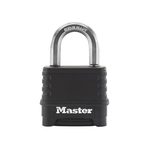 Master Lock Excell™ 4-Digit Black Finish Combination 50mm Padlock Master Lock - RockBottom Northampton