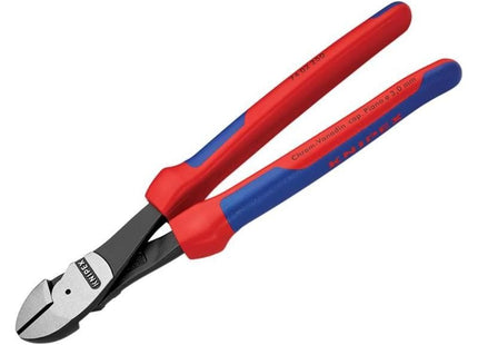 Knipex High Leverage Diagonal Cutters Multi-Component Grip 250mm Knipex - RockBottom Northampton