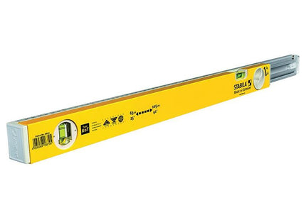 Stabila 80T Telescopic Spirit Level 2 Vials 63-105cm Stabila - RockBottom Nothampton
