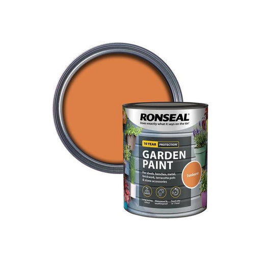 Ronseal Garden Paint Sunburst 750ml Ronseal - RockBottom Nothampton