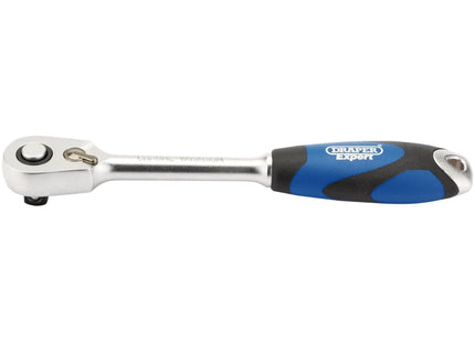 Draper 60 Tooth Micro Head Reversible Soft Grip Ratchet, 3/8" Sq. Dr. 26515 Draper - Town Tools 