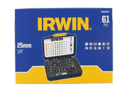 Irwin® Colour Coded Screwdriver Bit Set, 61 Piece IRWIN® - RockBottom Northampton