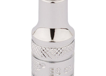Draper TX-STAR Socket, 1/4" Sq. Dr., E6 34066 Draper - Town Tools 