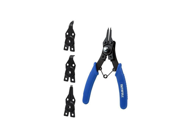 Faithfull Circlip Pliers Set, 5 Piece Faithfull - RockBottom Northampton