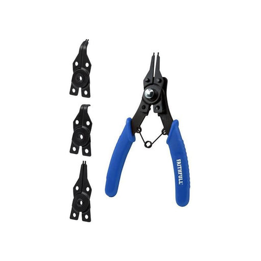 Faithfull Circlip Pliers Set, 5 Piece Faithfull - RockBottom Northampton