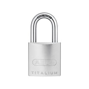 Abus Mechanical 86TI/45mm TITALIUM™ Padlock Without Cylinder ABUS Mechanical - RockBottom Northampton 