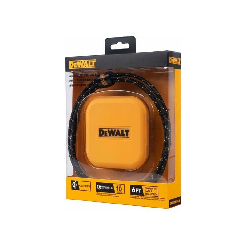 Dewalt Telecoms Fast Wireless Charging Pad DEWALT Telecoms - RockBottom Northampton