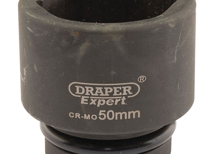 Draper Expert HI-TORQ 6 Point Impact Socket, 1" Sq. Dr., 50mm 05125 Draper - Town Tools 