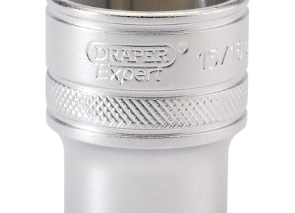 Draper 6 Point Imperial Socket, 1/2" Sq. Dr., 15/16" 16633 Draper - Town Tools 