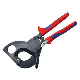 Knipex Ratchet Action Cable Shears Multi-Component Grip 280mm Knipex - RockBottom Northampton
