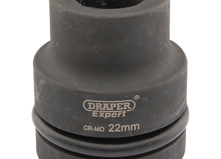 Draper Expert HI-TORQ 6 Point Impact Socket, 1" Sq. Dr., 22mm 05103 Draper - Town Tools 