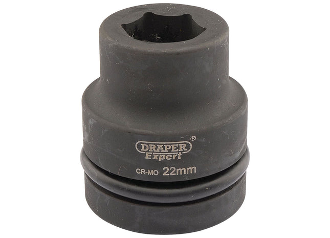 Draper Expert HI-TORQ 6 Point Impact Socket, 1" Sq. Dr., 22mm 05103 Draper - Town Tools 