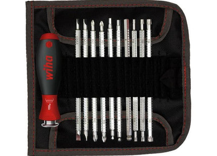 Wiha SYSTEM 6 SoftFinish® Interchangeable Screwdriver Set, 12 Piece Wiha - RockBottom Northampton