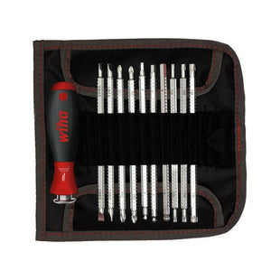 Wiha SYSTEM 6 SoftFinish® Interchangeable Screwdriver Set, 12 Piece Wiha - RockBottom Northampton