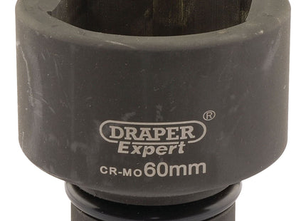 Draper Expert HI-TORQ 6 Point Impact Socket, 1" Sq. Dr., 60mm 05129 Draper - Town Tools 
