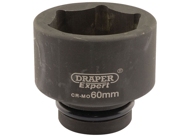 Draper Expert HI-TORQ 6 Point Impact Socket, 1" Sq. Dr., 60mm 05129 Draper - Town Tools 