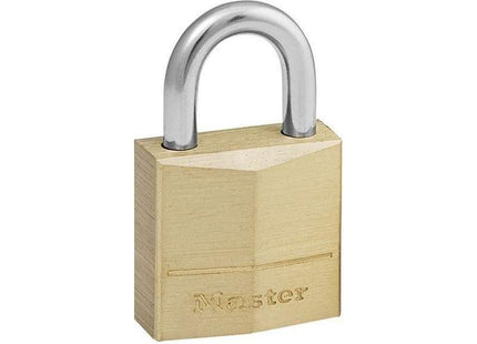 Master Lock Solid Brass 20mm Padlock 3-Pin Master Lock - RockBottom Northampton