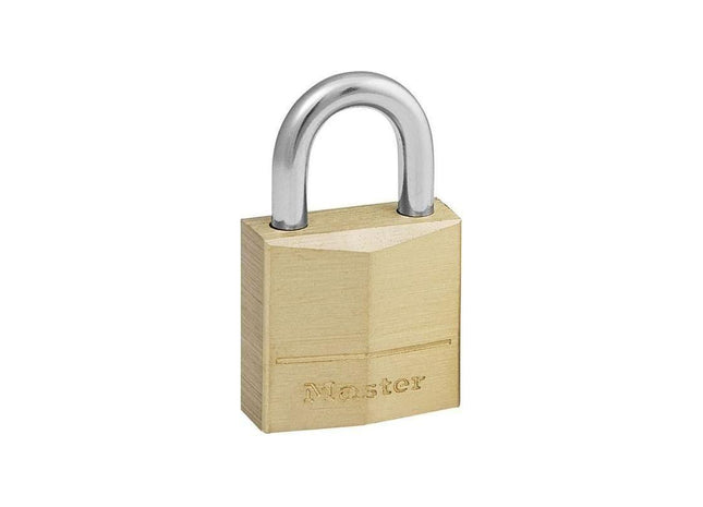Master Lock Solid Brass 20mm Padlock 3-Pin Master Lock - RockBottom Northampton