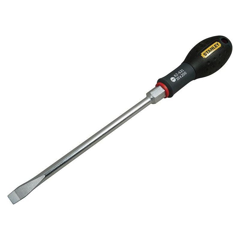 Stanley® Hand Tools FatMax® Bolster Screwdrivers Flared Tip 10 x 200mm STANLEY® Hand Tools - RockBottom Nothampton
