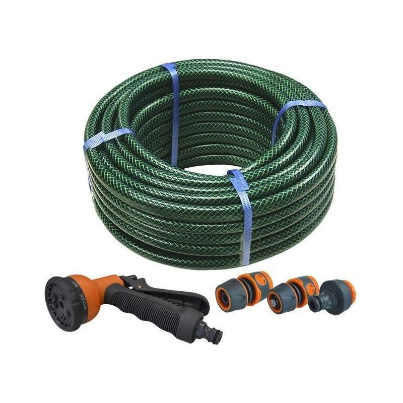 Faithfull PVC Reinforced Hose 30m Fittings & Spray Gun Faithfull - RockBottom Northampton
