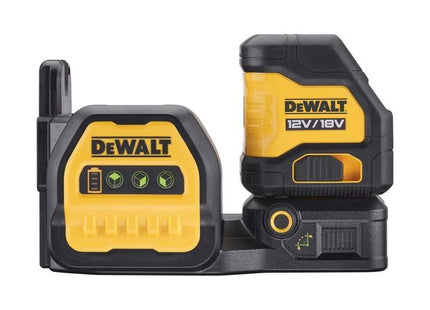 Dewalt Power Tools DCE088 NG18 Cross Line Green Beam Laser 12/18V Bare Unit DeWALT Power Tools - RockBottom Northampton