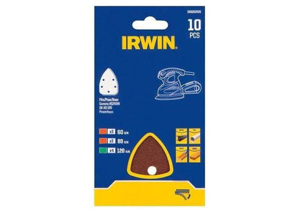 Irwin® Palm Sander Sheet Set, 10 Piece IRWIN® - RockBottom Northampton