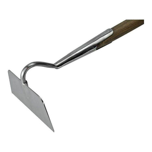 Faithfull Prestige Stainless Steel Draw Hoe Ash Handle Faithfull - RockBottom Northampton