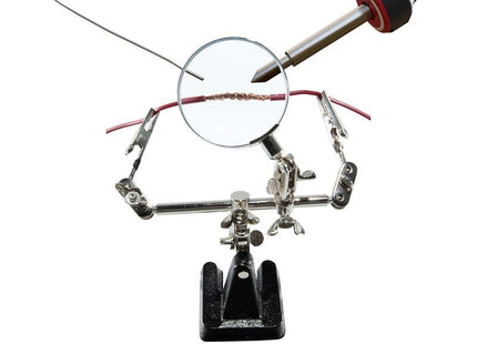 Weller Helping Hands Holder - 2 Arms & Magnifier Weller - RockBottom Northampton