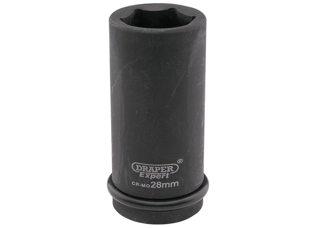 Draper Expert HI-TORQ 6 Point Deep Impact Socket, 3/4" Sq. Dr., 28mm 05060 Draper - Town Tools 