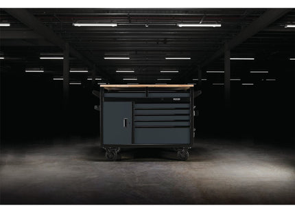 Draper BUNKER Multi-Functional Workbench Roller Tool Cabinet, 14 Drawer, 48", Gr Draper - Town Tools 