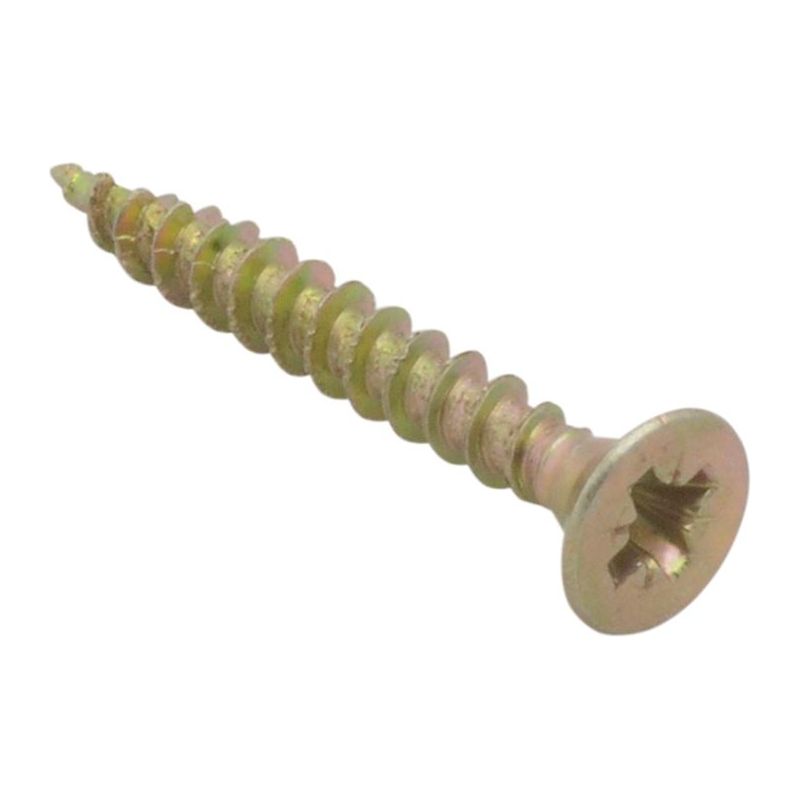 Forgefix Spectre™ PZ Compatible Wood Screw CSK ZYP 3.5 x 30mm Box 200 ForgeFix - RockBottom Northampton