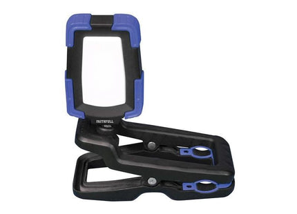 Faithfull Power Plus Rechargeable Clip Light 10W Faithfull Power Plus - RockBottom Northampton