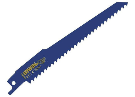 Irwin® 656R Sabre Saw Blade Nail Embedded Wood Cutting 150mm Pack of 5 IRWIN® - RockBottom Northampton