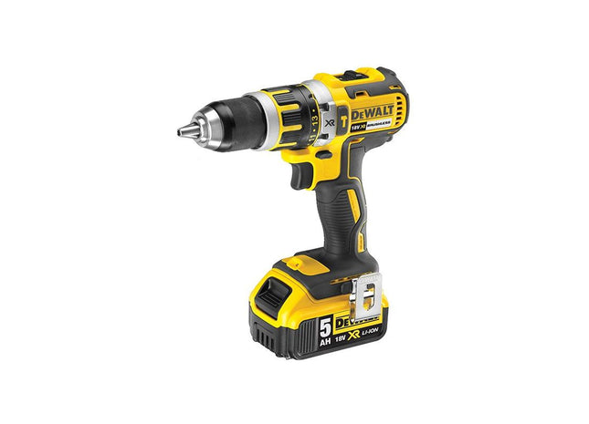 Dewalt Power Tools DCD795P1 Brushless Hammer Drill Driver 18V 1 x 5.0Ah Li-ion DeWALT Power Tools - RockBottom Northampton