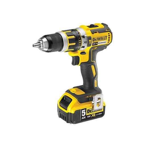 Dewalt Power Tools DCD795P1 Brushless Hammer Drill Driver 18V 1 x 5.0Ah Li-ion DeWALT Power Tools - RockBottom Northampton