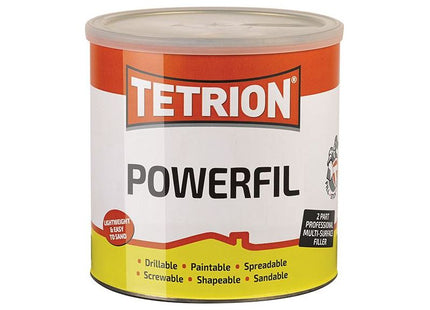 Tetrion Fillers Powerfil 2-Part Filler Straw 2kg Tetrion Fillers - RockBottom Northampton