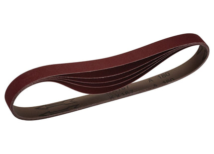 Draper Cloth Sanding Belt, 25 x 762mm, 40 Grit (Pack of 5) 08694 Draper - Town Tools 