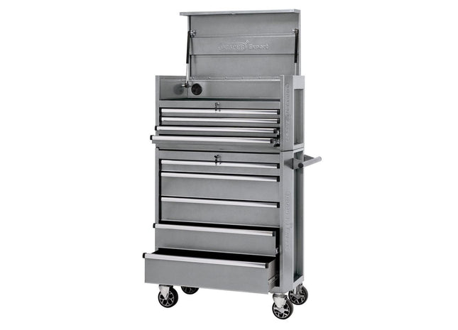 Draper Combined Roller Cabinet and Tool Chest, 9 Drawer, 36" 70503 Draper - Town Tools 