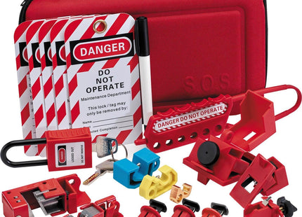 Draper Electricians Lockout Kit&nbsp;&nbsp;&nbsp;&nbsp;&nbsp;&nbsp; 70940 Draper - Town Tools 